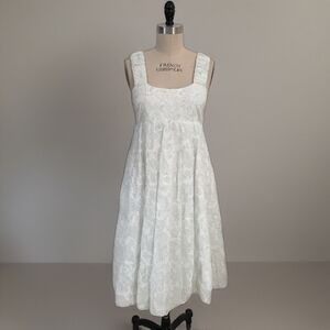 Amanda Uprichard Elegant Lace Midi Dress Romantic & Feminine M